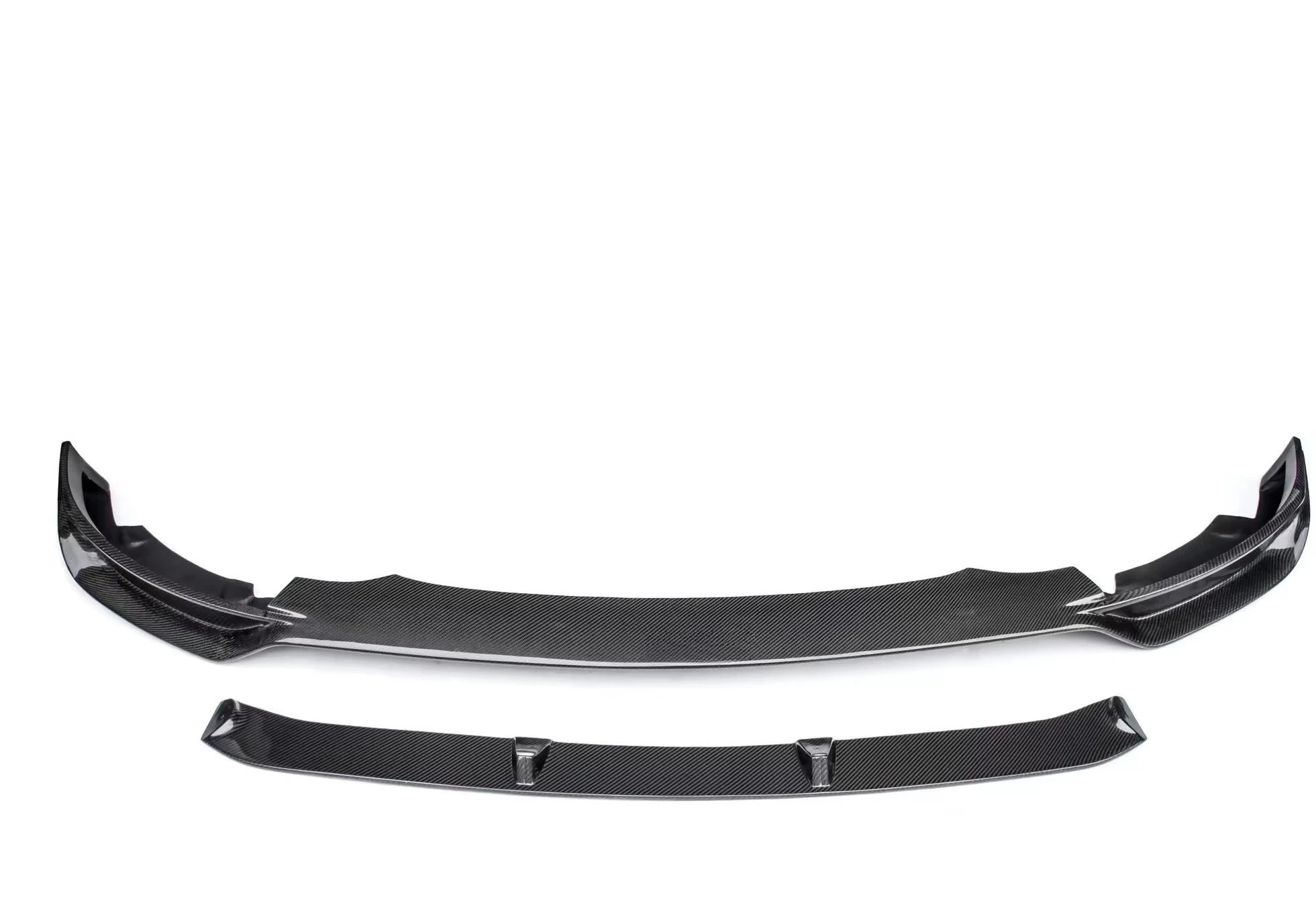 High Quality CMST Style Carbon Fiber Front Lip for Model Y Perfect Fitment